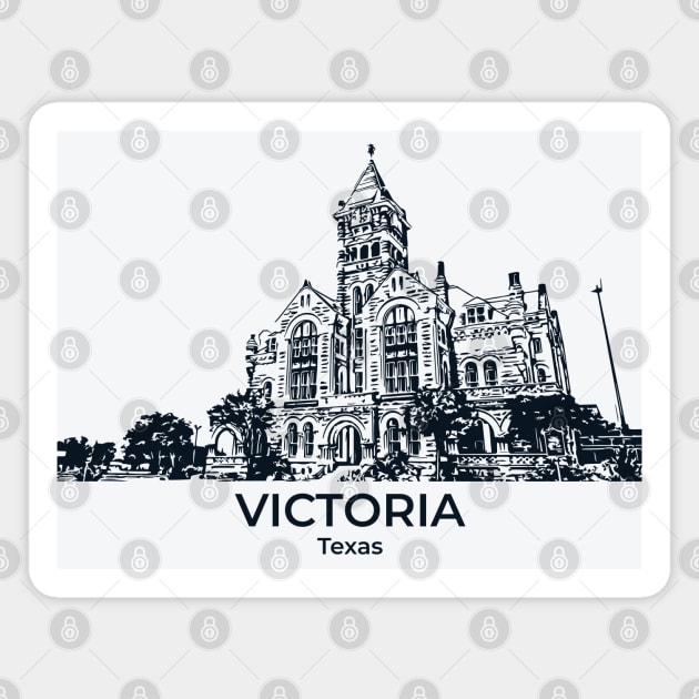 Victoria - Texas Magnet by Lakeric